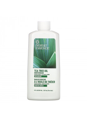 Desert Essence, Tea Tree Oil Mouthwash, Spearmint , 8 fl oz (237 ml)