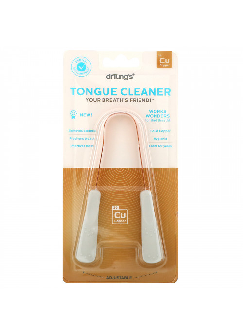 Dr. Tung's, Copper Tongue Cleaner, 1 Cleaner