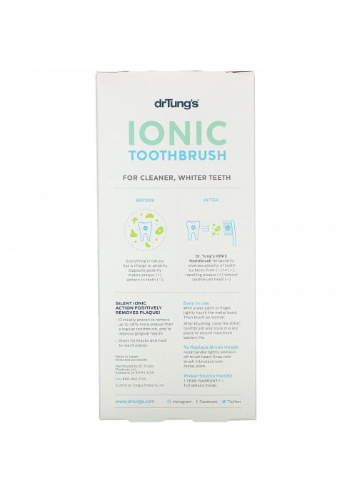 Dr. Tung's, Ionic Toothbrush , 1 Toothbrush