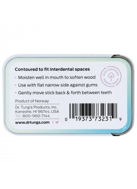 Dr. Tung's, Perio Sticks, X-Thin, 100 Sticks