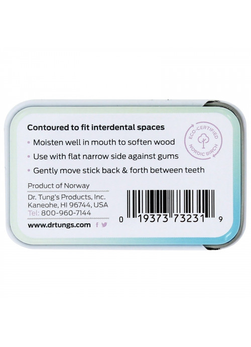 Dr. Tung's, Perio Sticks, X-Thin, 100 Sticks
