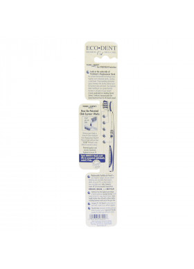 Eco-Dent, Terradent Med5, Adult 31, Medium, 1 Toothbrush, 1 Spare Brush Head