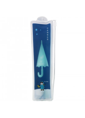 First Salt After Rain, Grey Salt Toothbrush & Toothpaste Set, Blue, 1 Kit