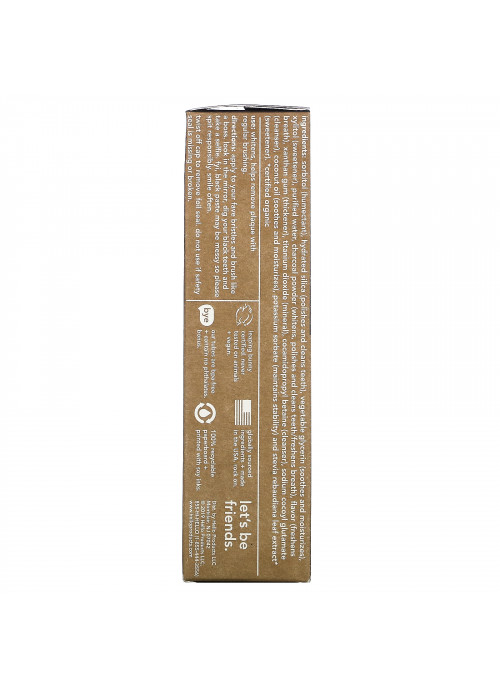 Hello, Fluoride Free Whitening Toothpaste, Activated Charcoal, With Fresh Mint & Coconut Oil, 4 oz (113 g)