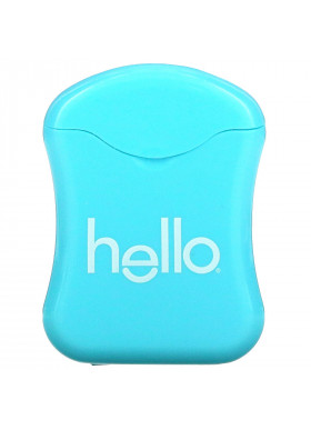 Hello, White Floss, Natural Peppermint Flavor, 54.6 yds (50 meters)