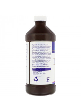 Heritage Store, HPM + White, Hydrogen Peroxide Mouthwash, Super Whitening Power, 16 fl oz (480 ml)