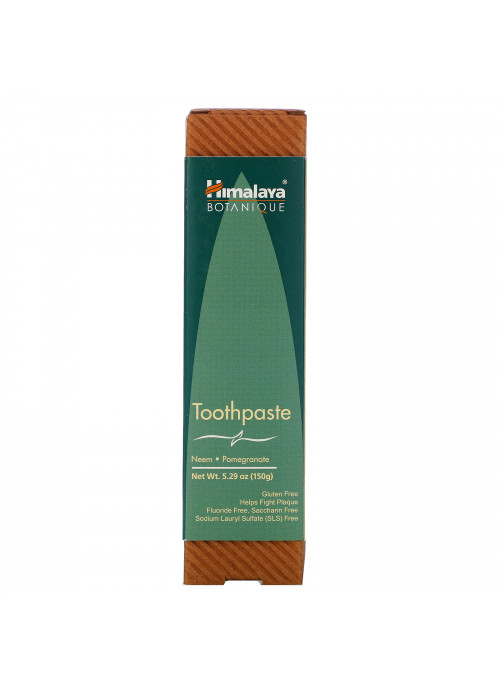 Himalaya, Botanique, Toothpaste, Neem, Pomegranate, Fluoride Free, 5.29 oz (150 g)