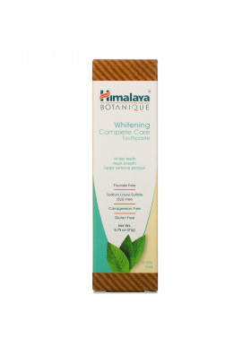 Himalaya, Whitening Mint Travel Toothpaste, Simply Mint, 0.75 oz (21 g)