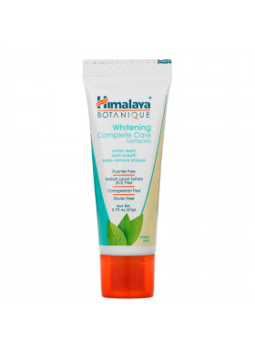 Himalaya, Whitening Mint Travel Toothpaste, Simply Mint, 0.75 oz (21 g)