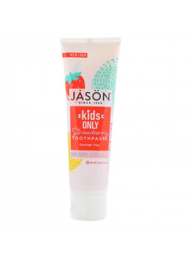 Jason Natural, Kids Only! Toothpaste, Strawberry, 4.2 oz (119 g)