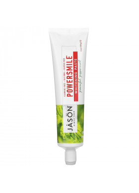 Jason Natural, PowerSmile Whitening Paste, Powerful Peppermint, 6 oz (170 g)