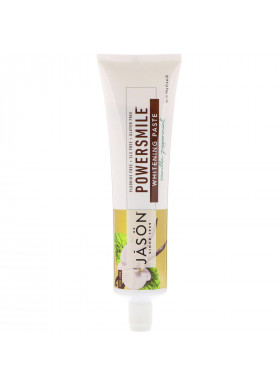 Jason Natural, Powersmile, Antiplaque & Whitening Toothpaste, Vanilla PowerMint, 6 oz (170 g)