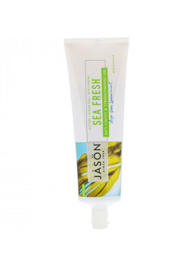 Jason Natural, Sea Fresh, Anti-Cavity & Strengthening Gel, Deep Sea Spearmint, 6 oz (170 g)