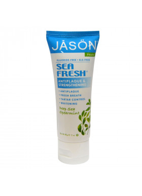 Jason Natural, Sea Fresh, Antiplaque & Strengthening Paste, Deep Sea Spearmint, 3 oz (85 g)