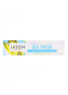 Jason Natural, Sea Fresh, Strengthening Paste, Deep Sea Spearmint, 6 oz (170 g)
