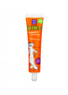 Kiss My Face, Obsessively Kids, Toothpaste, Berry Smart, 4 oz (113 g)