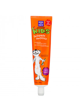 Kiss My Face, Obsessively Kids, Toothpaste, Fluoride Free, Berry Smart, 4 oz (113 g)