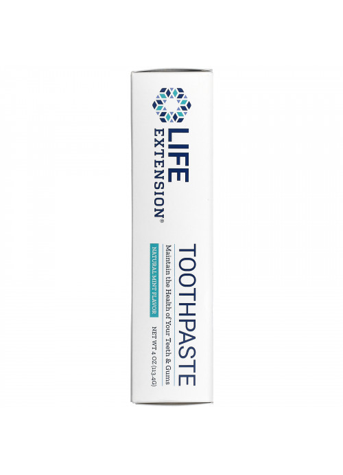 Life Extension, Toothpaste, Natural Mint Flavor, 4 oz (113.4 g)
