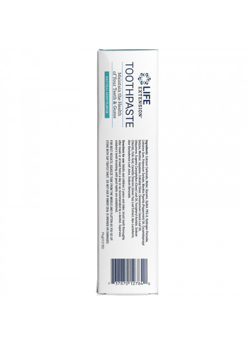 Life Extension, Toothpaste, Natural Mint Flavor, 4 oz (113.4 g)