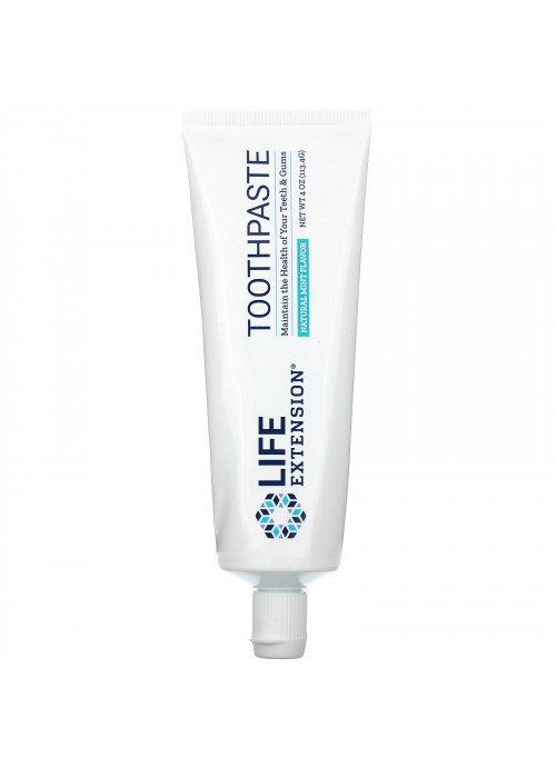 Life Extension, Toothpaste, Natural Mint Flavor, 4 oz (113.4 g)