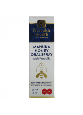 Manuka Health, Manuka Honey Oral Spray with Propolis, 0.67 fl oz