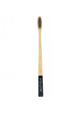 My Magic Mud, Bamboo Toothbrush, Activated Charcoal Infused Soft Bristles, 1 Toothbrush