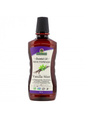 Nature's Answer, Essential Oil Mouthwash, Vanilla Mint, 16 fl oz
