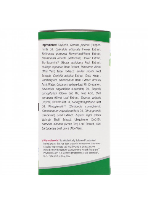 Nature's Answer, PerioBrite Cleanse, Oral Cleansing Concentrate, Coolmint, 4 fl oz (120 ml)