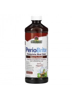 Nature's Answer, PerioBrite, Natural Mouthwash, Cinnamint, 16 fl oz (480 ml)