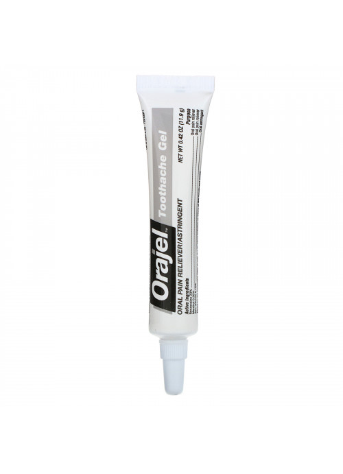 Orajel, Instant Pain Relief Gel, 3X Medicated For Toothache & Gum, 0.42 oz (11.9 g)