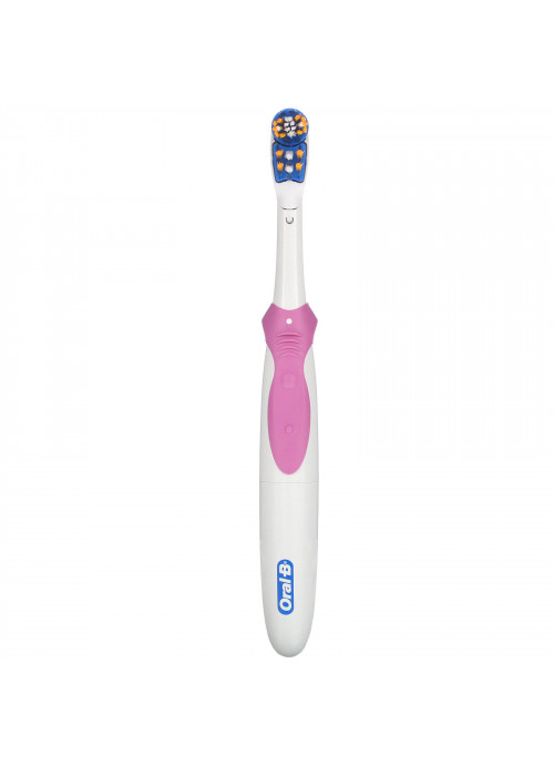 Oral-B, 3D White, Battery Powered Toothbrush, 1 Toothbrush