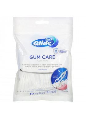 Oral-B, Glide, Gum Care, Floss Picks, 30 Count