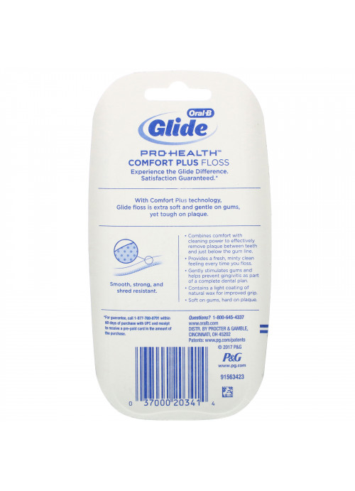 Oral-B, Glide, Pro-Health, Comfort Plus Floss, Mint, 2 Pack, 43.7 yd (40 m) Each