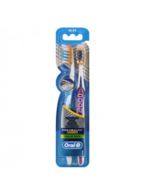 Oral-B, Pro-Health, Advanced Toothbrush, Medium, 2 Pack