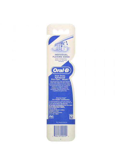 Oral-B, Pro-Health, Advanced Toothbrush, Medium, 2 Pack