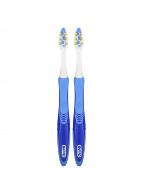 Oral-B, Pro-Health, Pulsar Battery Powered Toothbrush, Medium, 2 Pack
