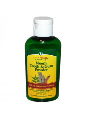 Organix South, TheraNeem Naturals, Gentle Cinnamon Therapé,  Neem Tooth & Gum Powder, 40 g