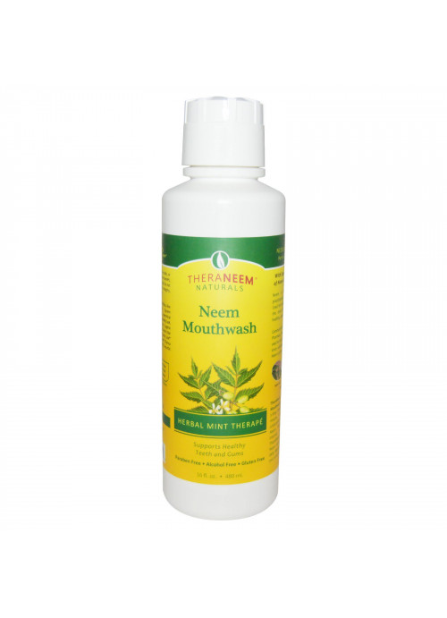 Organix South, TheraNeem Naturals, Herbal Mint Therapé, Neem Mouthwash, 16 fl oz (480 ml)