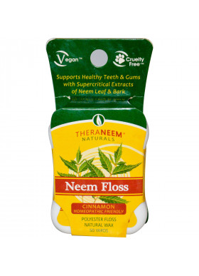 Organix South, TheraNeem Naturals, Neem Floss, Cinnamon, 50 Yards