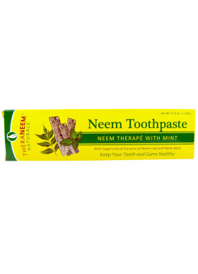 Organix South, TheraNeem Naturals, Neem Therapé with Mint, Neem Toothpaste, 4.23 oz (120 g)