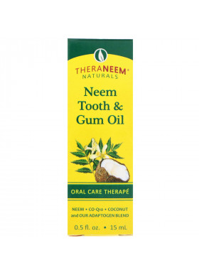 Organix South, TheraNeem Naturals, Neem Tooth & Gum Oil, Oral Care Therape, 0.5 fl oz (15 ml)