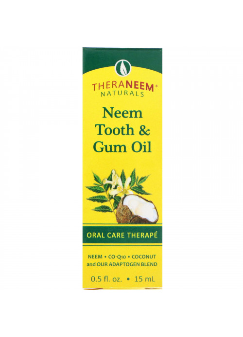 Organix South, TheraNeem Naturals, Neem Tooth & Gum Oil, Oral Care Therape, 0.5 fl oz (15 ml)
