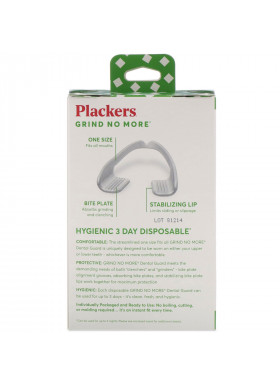 Plackers, Grind No More, Disposable, Dental Guards, 16 Count