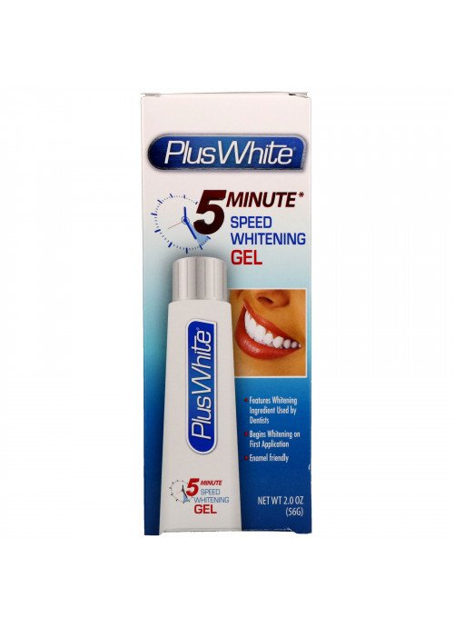Plus White, 5 Minute Speed Whitening Gel, 2.0 oz (56 g)