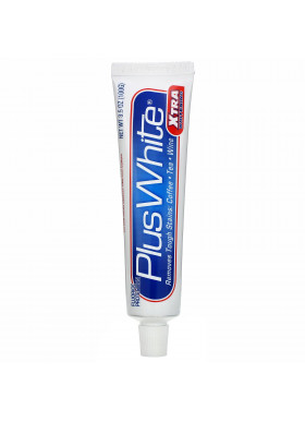 Plus White, Xtra Plus White Toothpaste with Tartar Control, Cool & Crisp Mint Flavor, 3.5 oz (100 g)