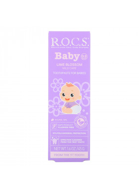 R.O.C.S., Baby, Lime Blossom Toothpaste, 0-3 Years, 1.6 oz (45 g)