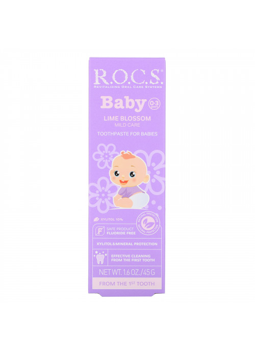 R.O.C.S., Baby, Lime Blossom Toothpaste, 0-3 Years, 1.6 oz (45 g)