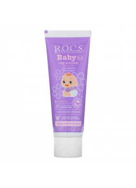 R.O.C.S., Baby, Lime Blossom Toothpaste, 0-3 Years, 1.6 oz (45 g)