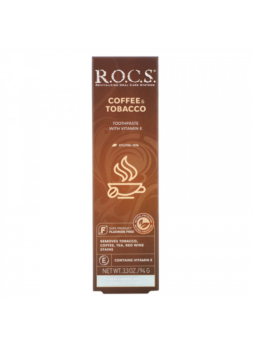 R.O.C.S., Coffee & Tobacco Toothpaste, 3.3 oz (94 g)