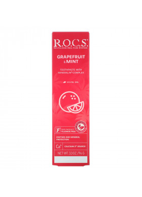 R.O.C.S., Grapefruit & Mint Toothpaste, 3.3 oz (94 g)